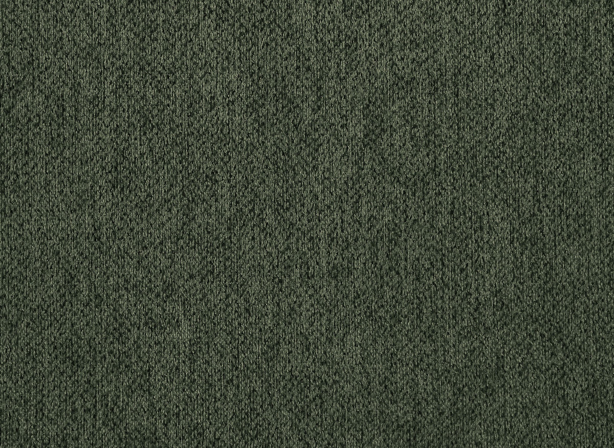 Canapé d'angle en tissu texturé vert olive CLARISSE - Angle droit