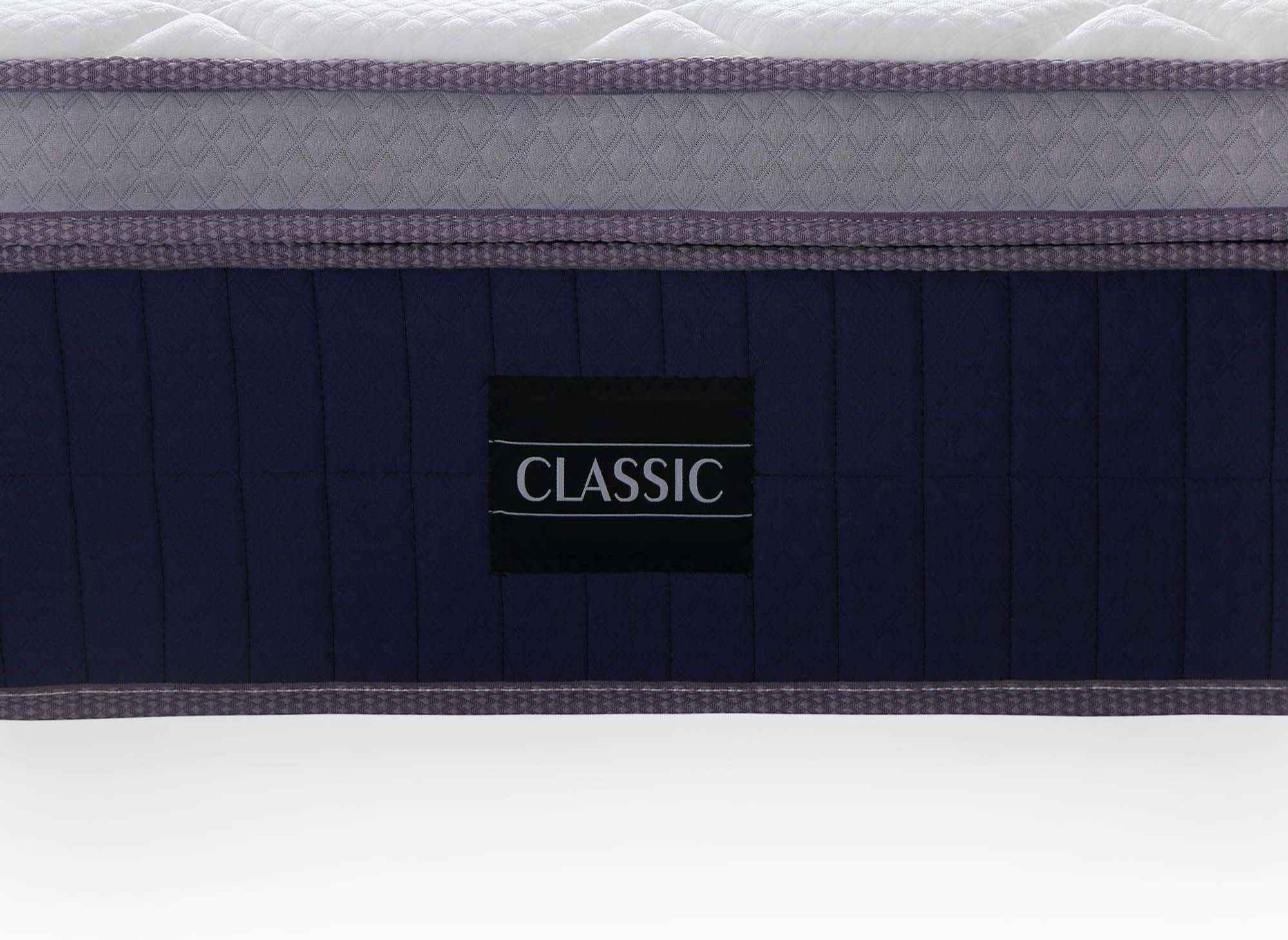 Matelas hybride CLASSIC 180 x 200 cm ressorts ensachés et mémoire de forme épaisseur 31 cm