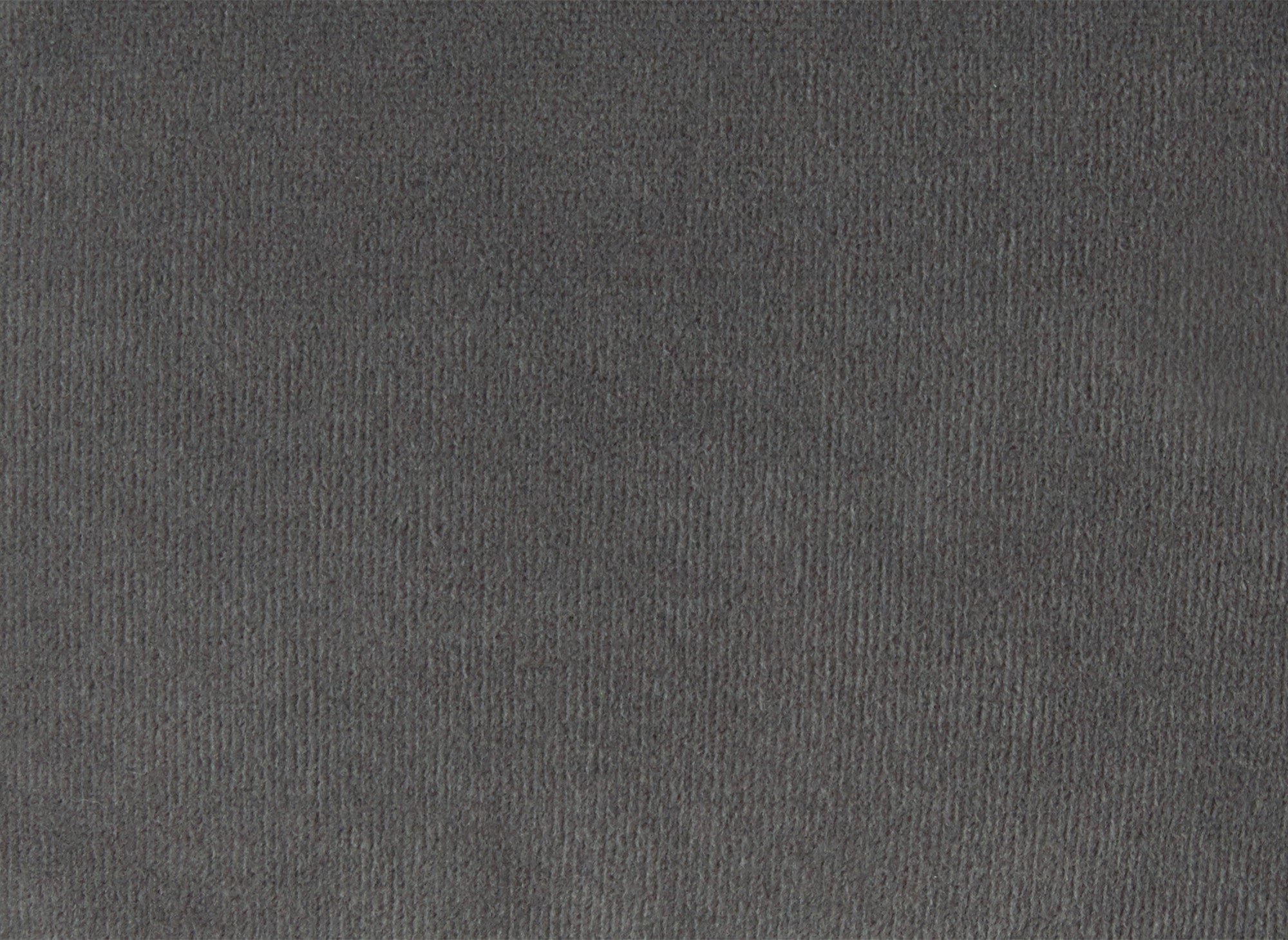 Canapé fixe 2 places capitonné chesterfield velours gris CARMEN