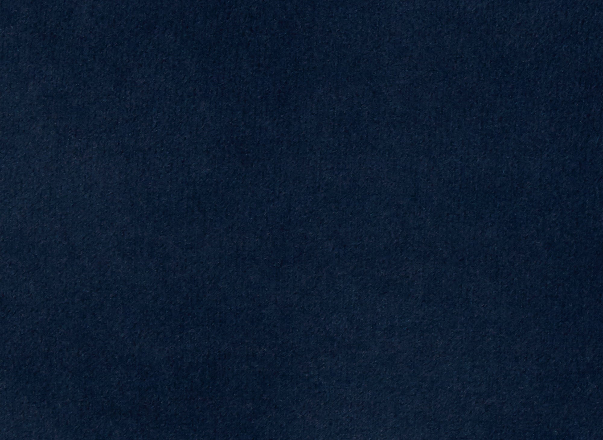 Canapé fixe 3 places capitonné chesterfield velours bleu CARMEN