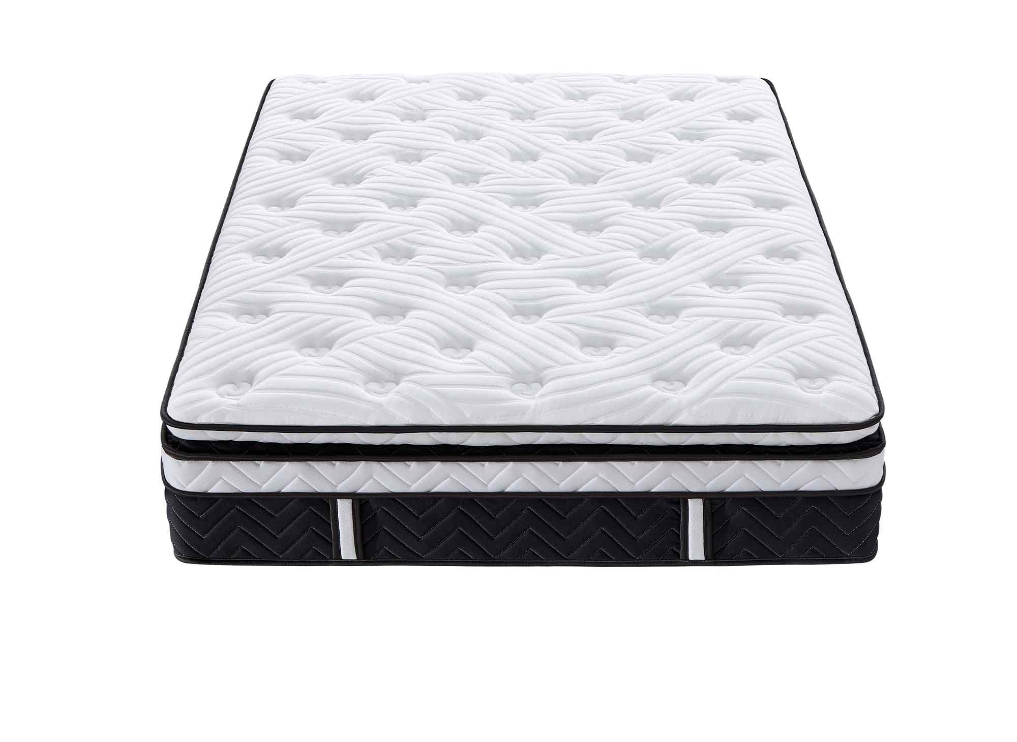Matelas hybride mémoire de forme 180 x 200 cm épaisseur 35 cm - CLOUDY