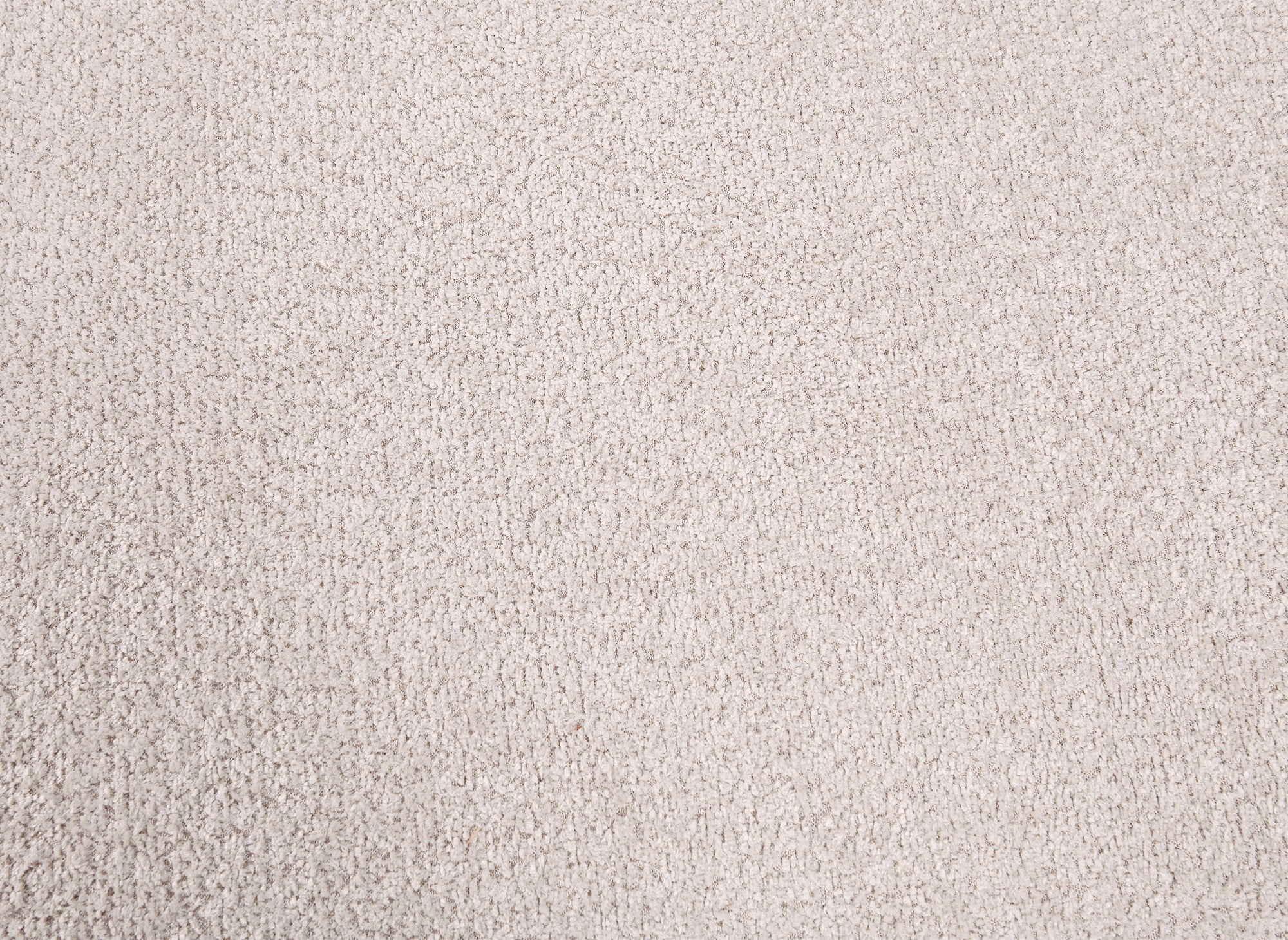 Canapé d'angle convertible avec coffre en tissu bouclette beige MARLA - Angle gauche