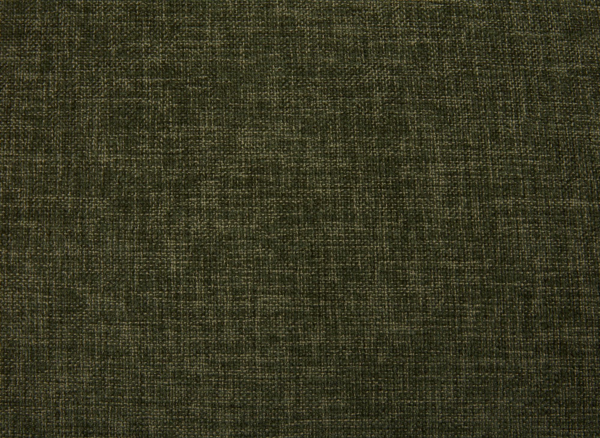 Canapé droit 3 places en velours chiné vert olive ABELIA