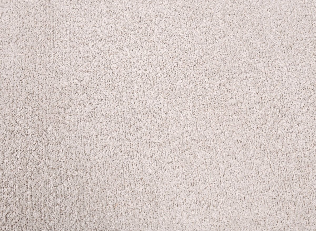 Canapé d'angle convertible avec coffre en tissu bouclette beige MARLA - Angle droit - DécoInParis