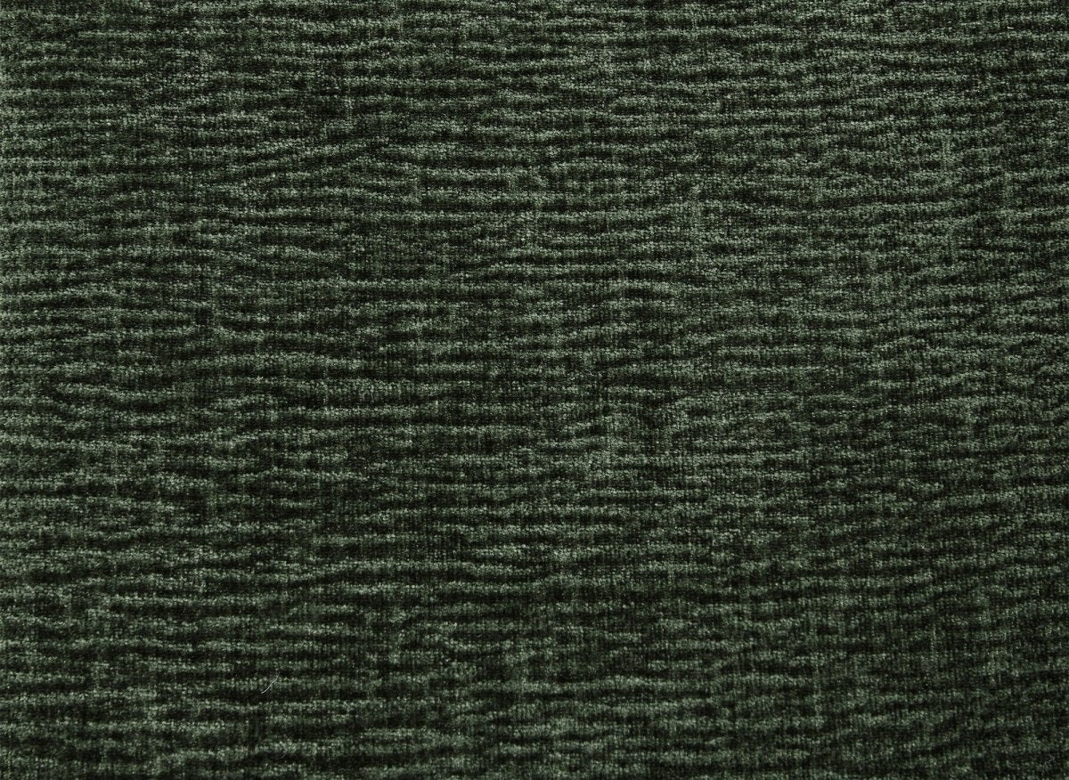 Canapé d'angle convertible et réversible avec coffre en velours tissé vert olive MADALENA - DécoInParis