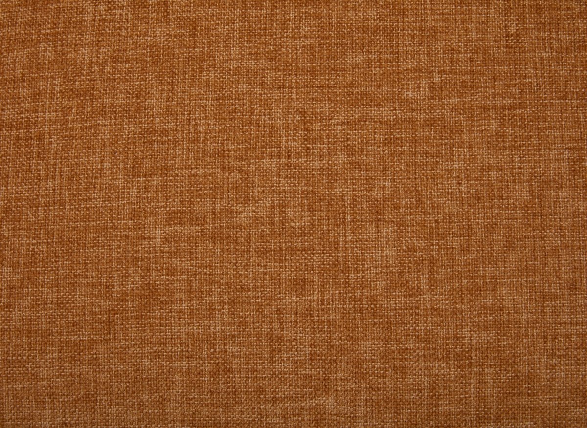 Canapé droit 3 places en velours chiné moutarde ABELIA - DécoInParis