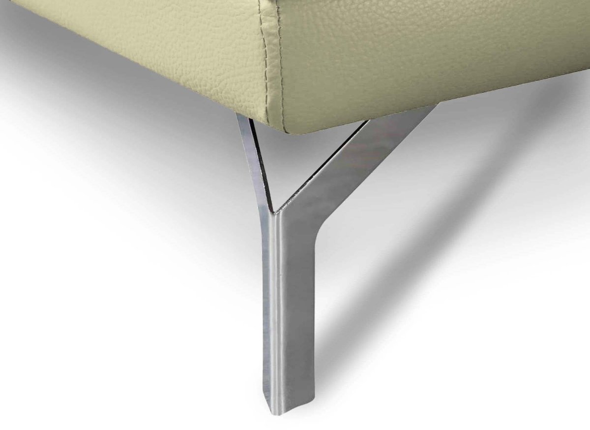 Canapé fixe beige 3 places BRITTA - DécoInParis