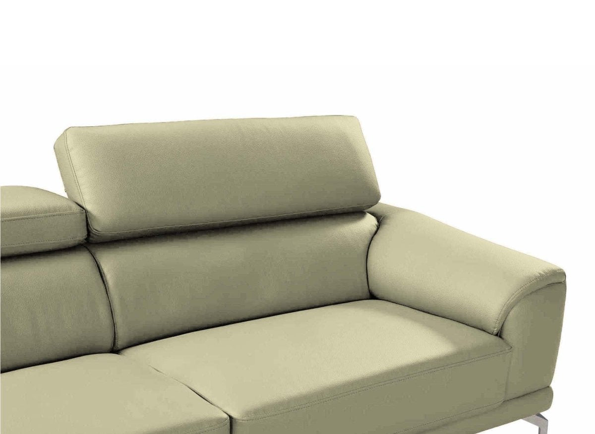 Canapé fixe beige 3 places BRITTA - DécoInParis