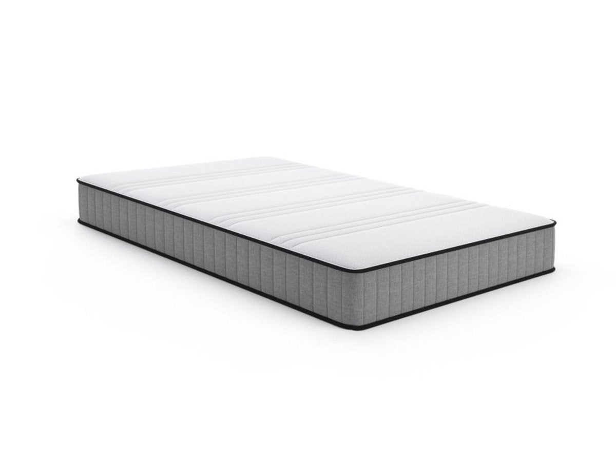 Ensemble 140x190 sommier tapissier & Matelas en mousse 15 cm - WOLK - DécoInParis