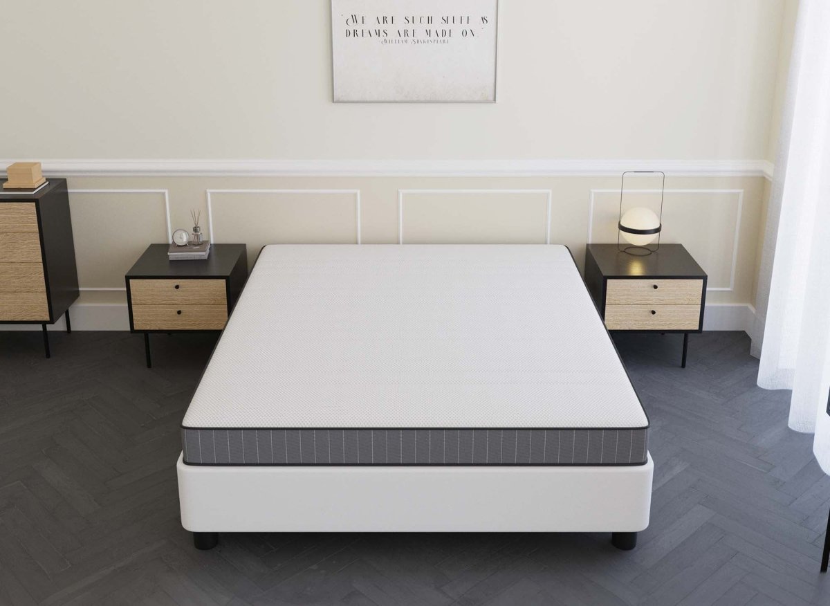 Matelas en mousse 140 x 190 cm épaisseur 15 cm WOLK - DécoInParis