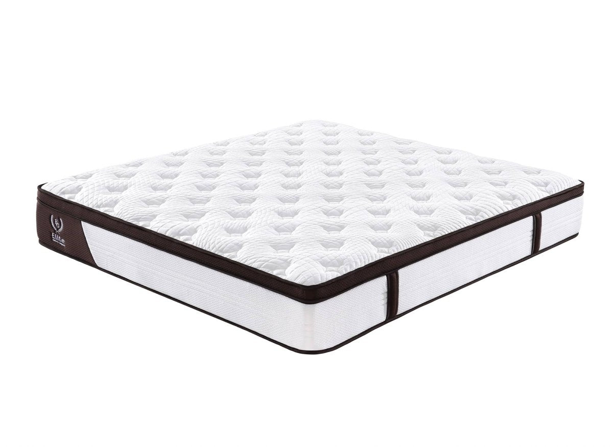 Matelas hybride mousse et ressorts ensachés 140 x 190 cm épaisseur 30 cm MANOA - DécoInParis