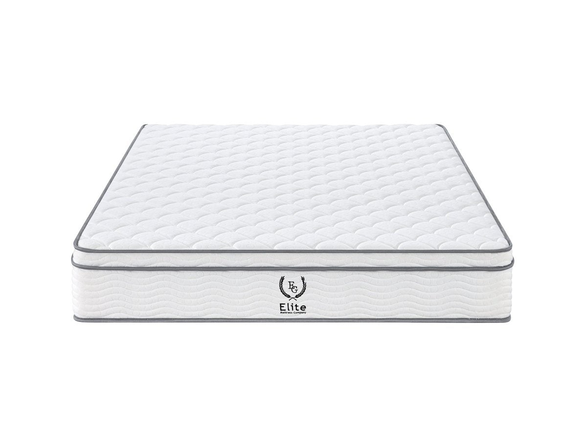 Matelas hybride ressorts ensachés 140 x 190 cm épaisseur 25 cm MARIUS - DécoInParis