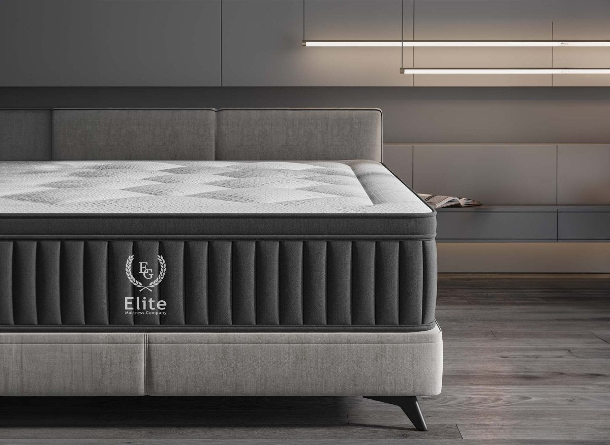 Matelas hybride ressorts ensachés 140 x 190 cm épaisseur 30 cm ASTRO - DécoInParis