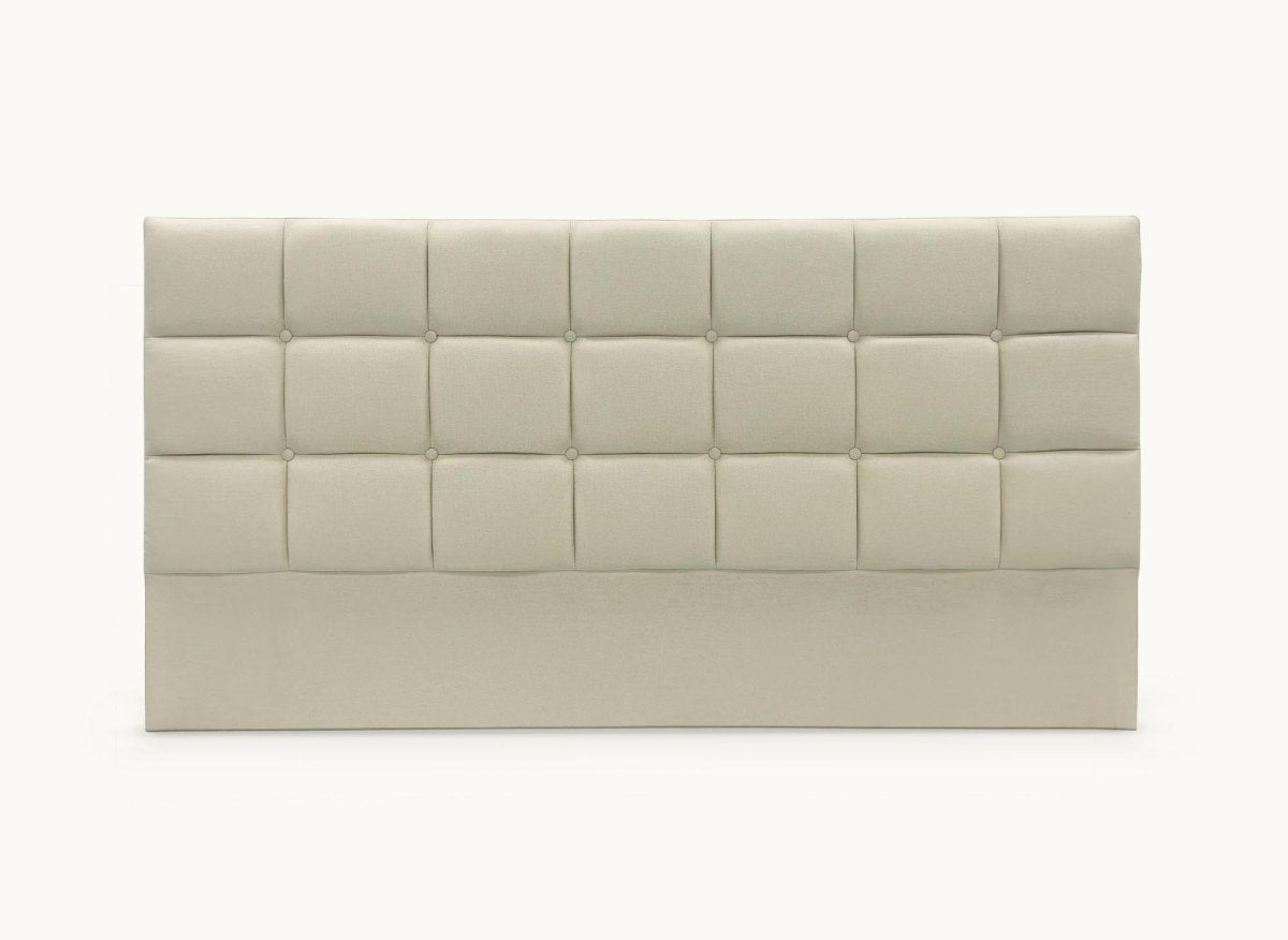 Tête de lit en tissu beige design 160 cm ALVERA - DécoInParis