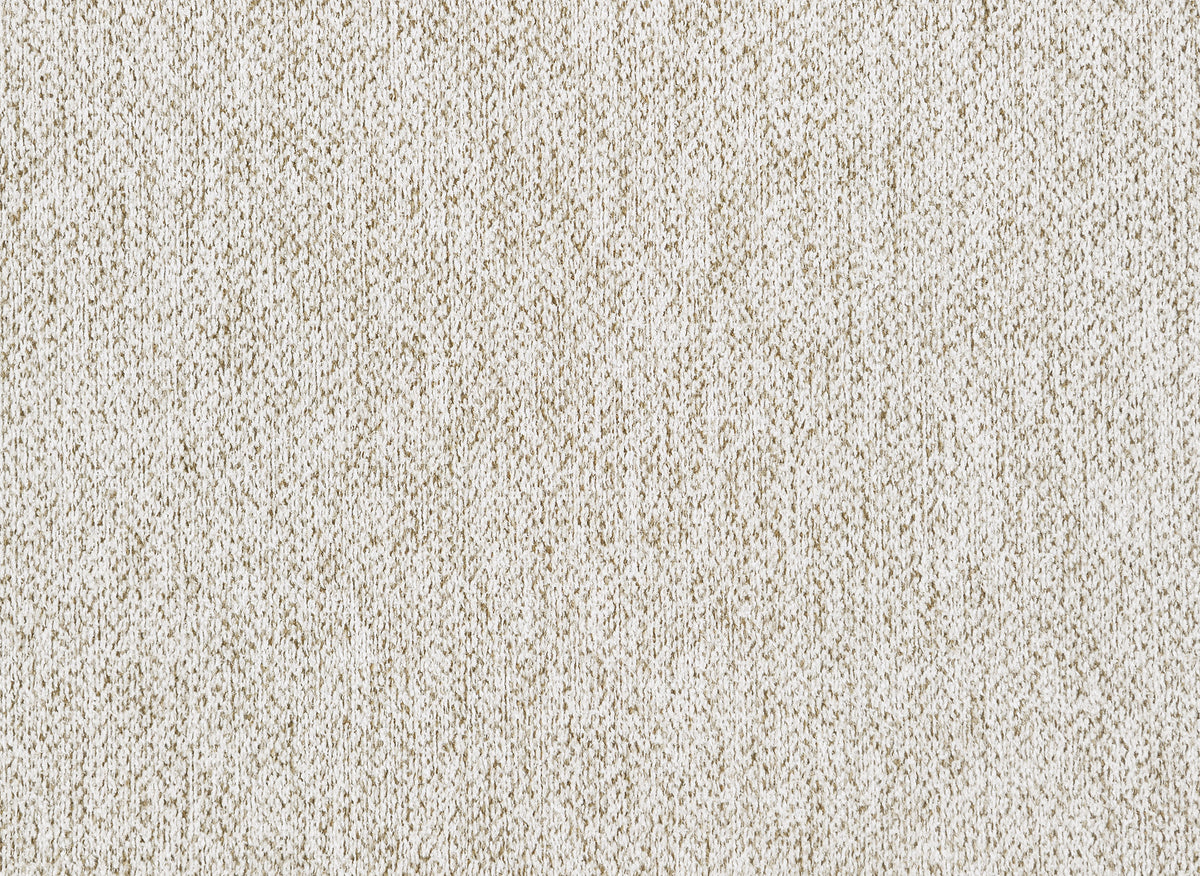 Canapé d'angle convertible avec coffre en tissu texturé beige ANGELINE - Angle gauche