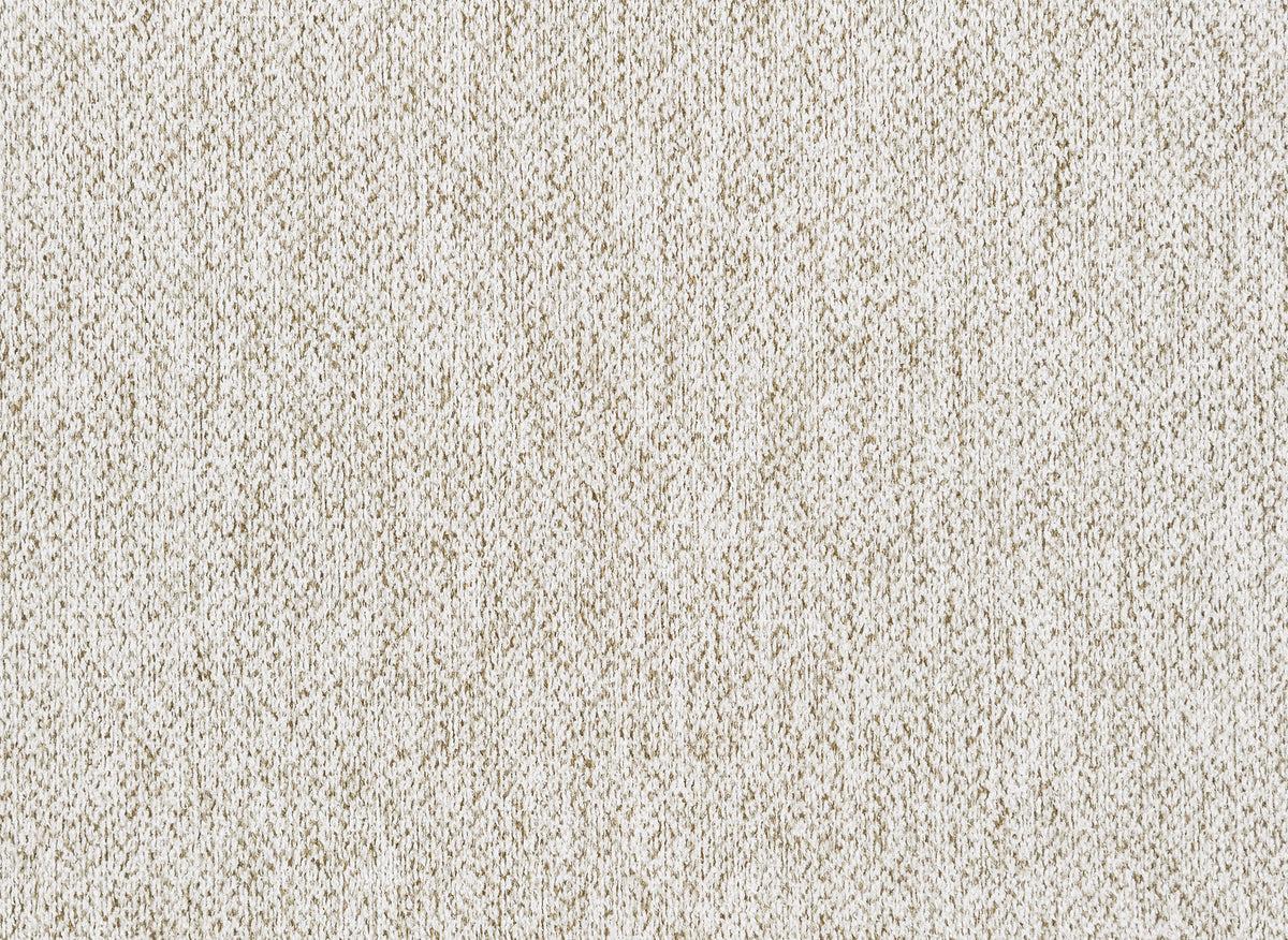 Canapé d'angle en tissu texturé beige CLARISSE - Angle droit
