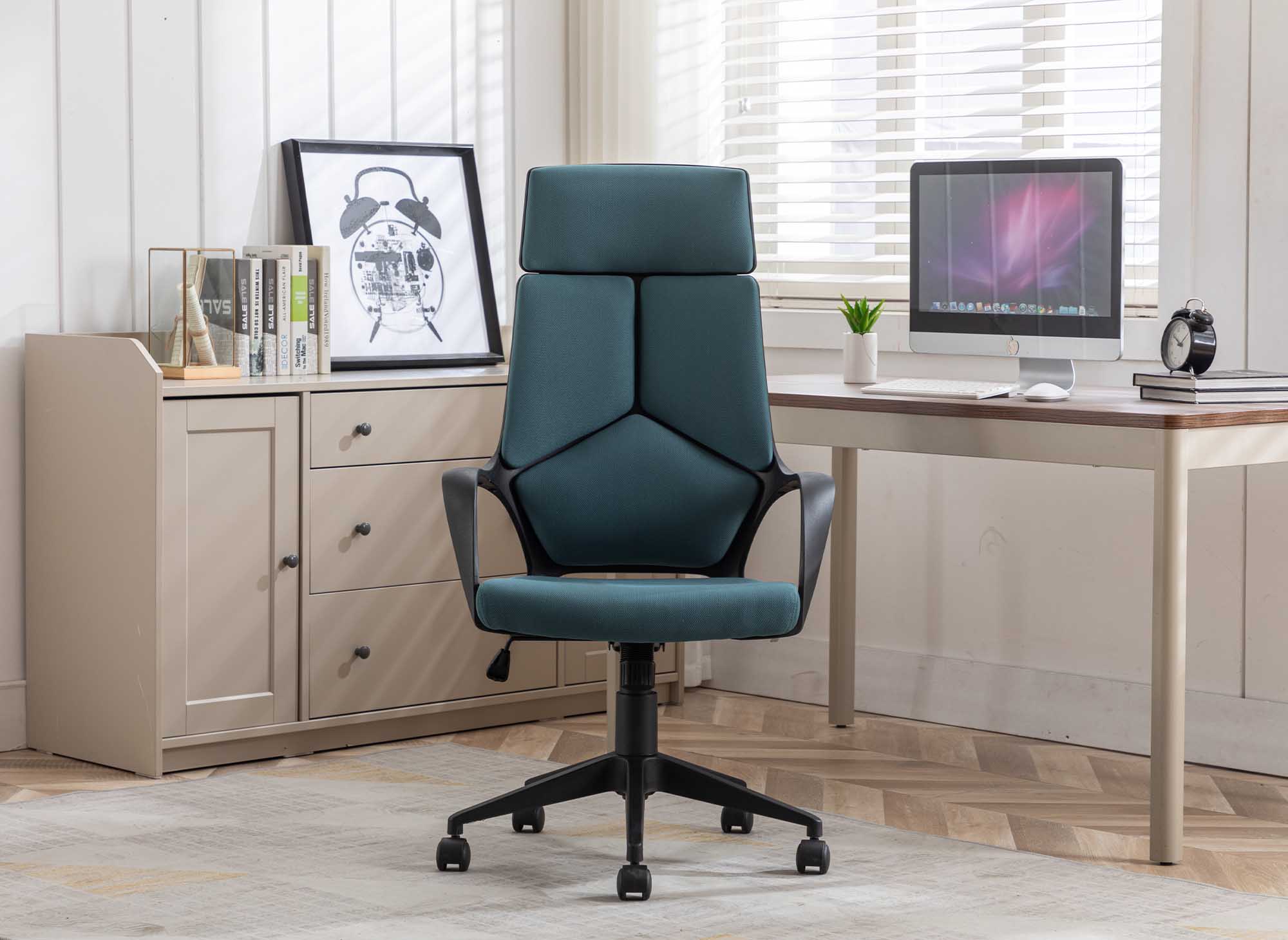 Fauteuil de bureau bleu OMEGA