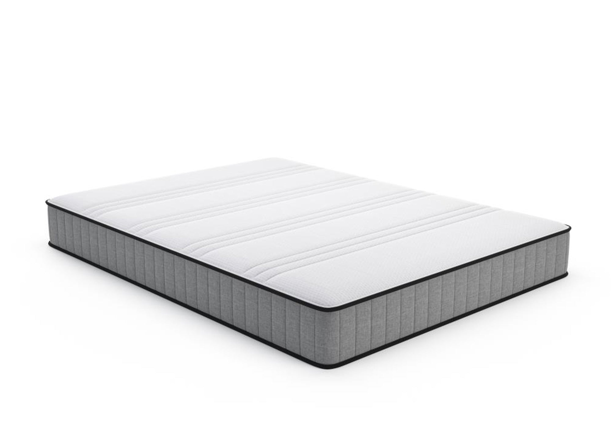 Ensemble 160x200 sommier tapissier + Matelas en mousse 20 cm - AWAN