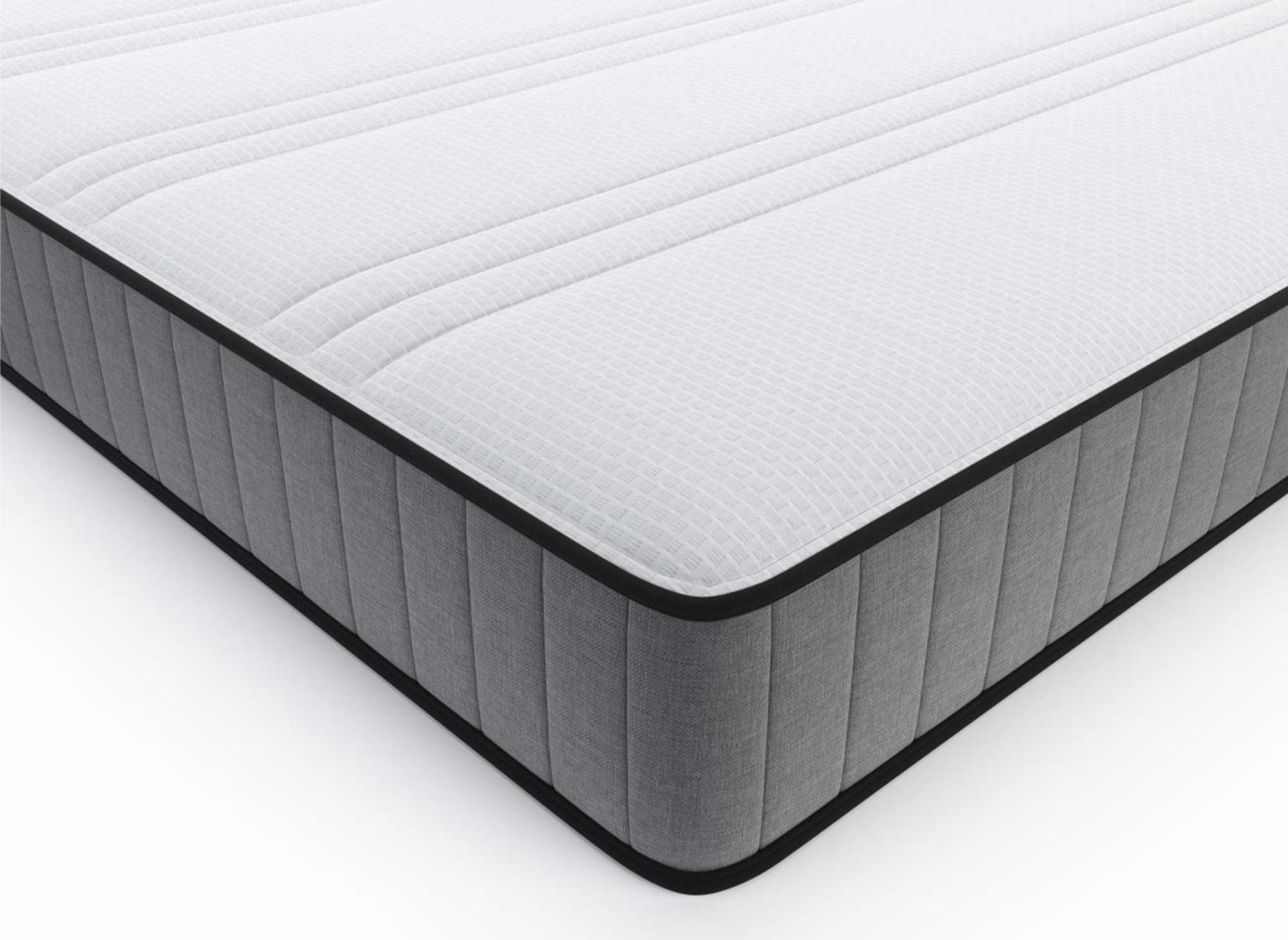 Ensemble 160x200 sommier tapissier + Matelas en mousse 20 cm - AWAN