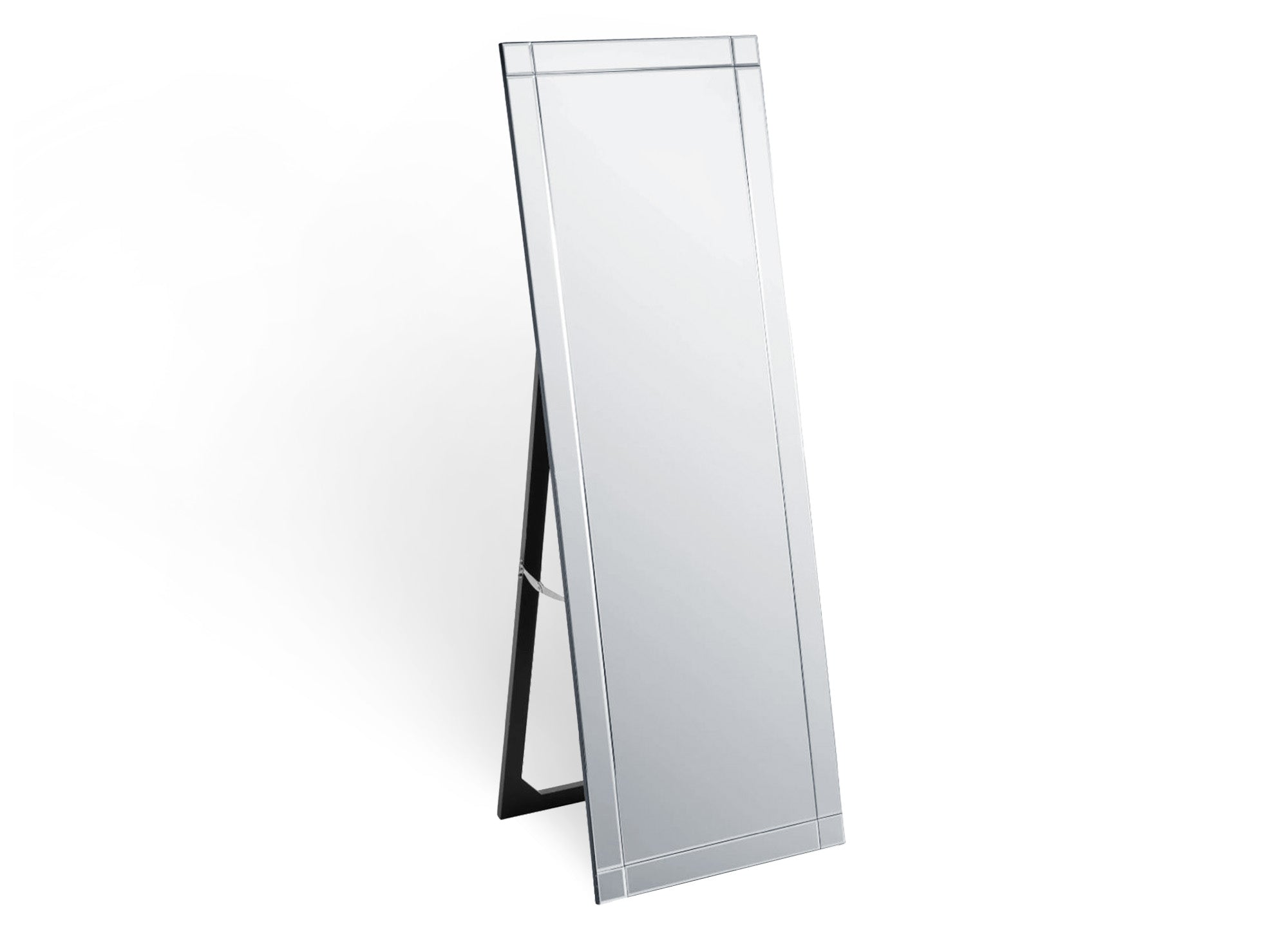 Grand miroir rectangulaire sur pied MALIA
