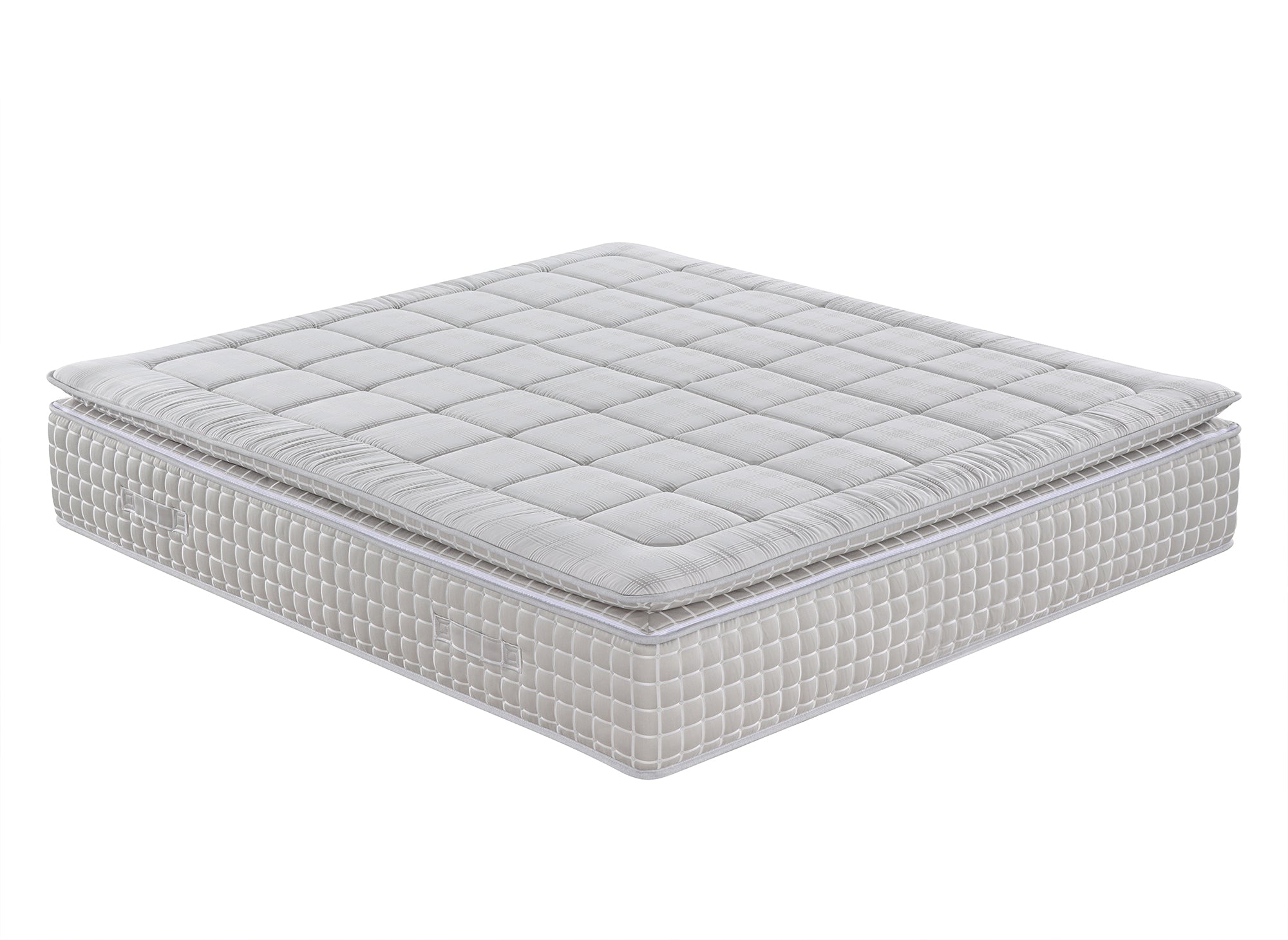 Matelas hybride ressorts ensachés 160 x 200 cm épaisseur 34 cm SIMON