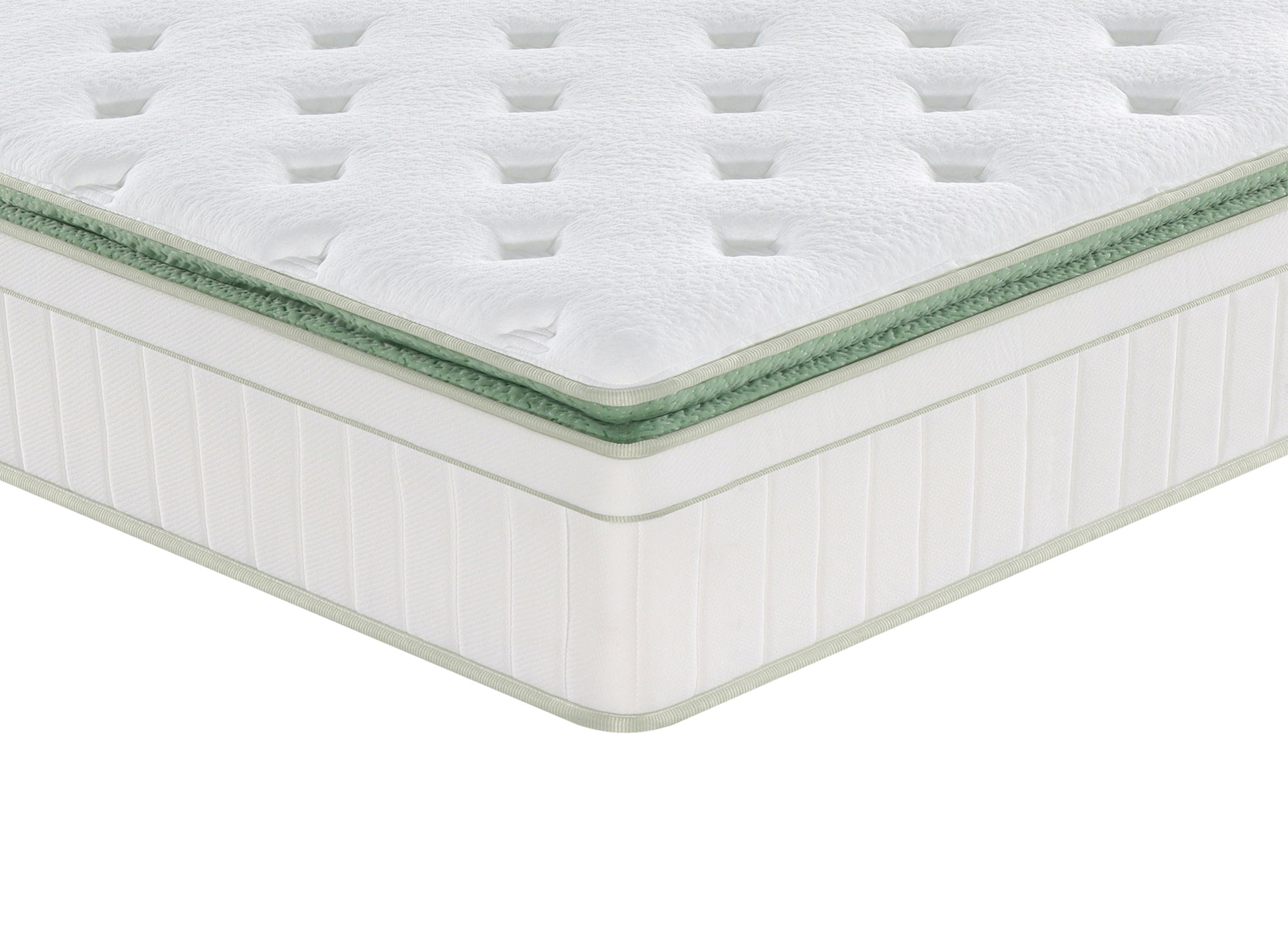Matelas hybride ressorts ensachés 160 x 200 cm épaisseur 34 cm OSCAR
