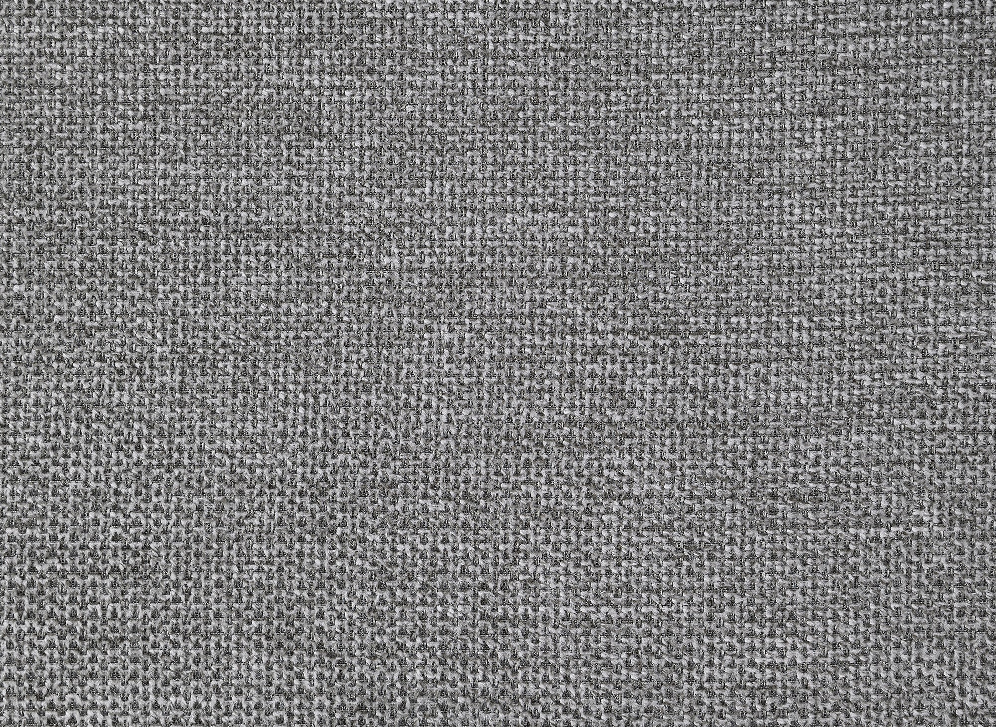 Canapé d'angle convertible avec coffre en tissu gris HAVEN - Angle gauche
