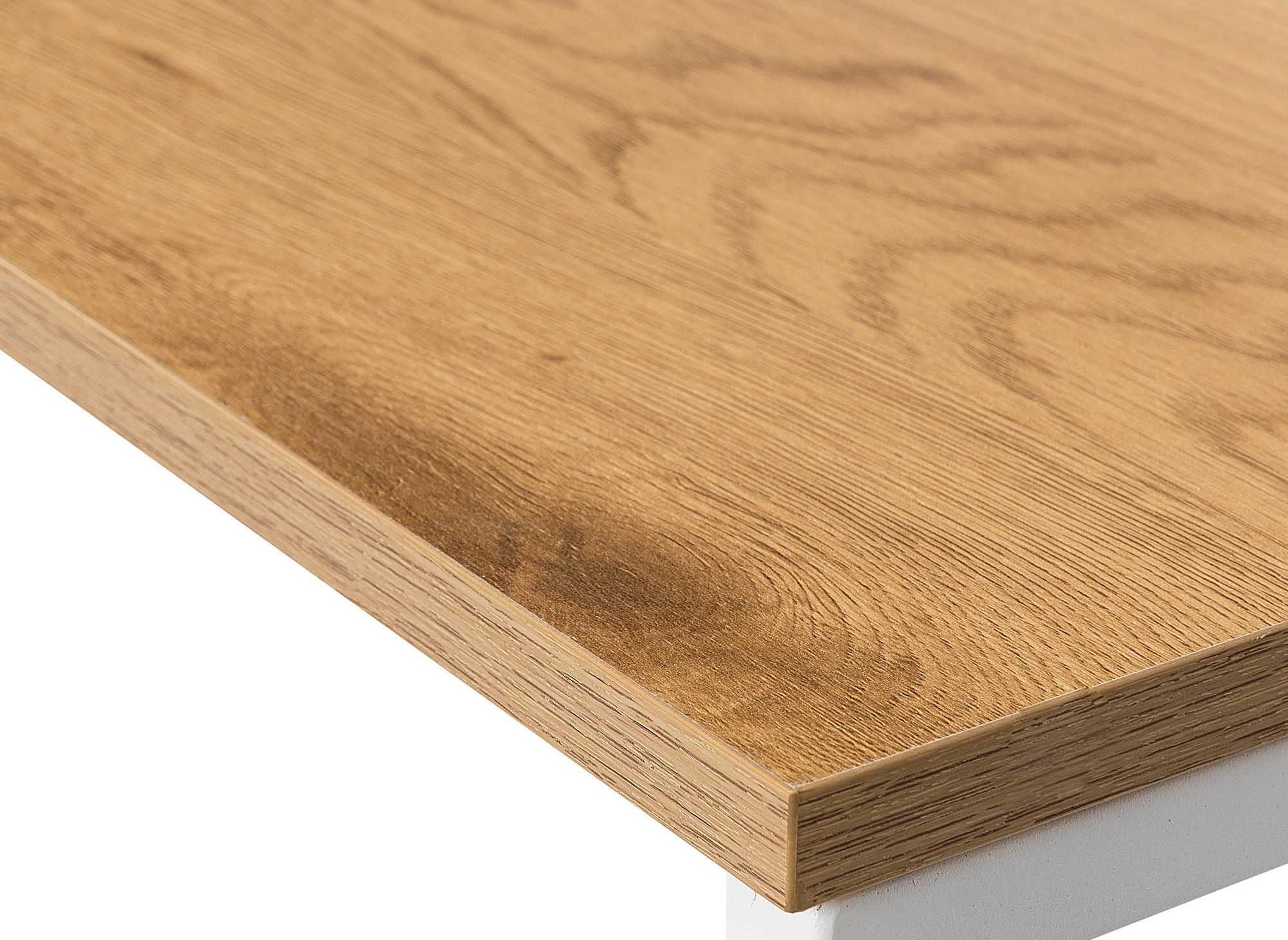 Bureau scandinave avec rangements en bois et métal NORBERT