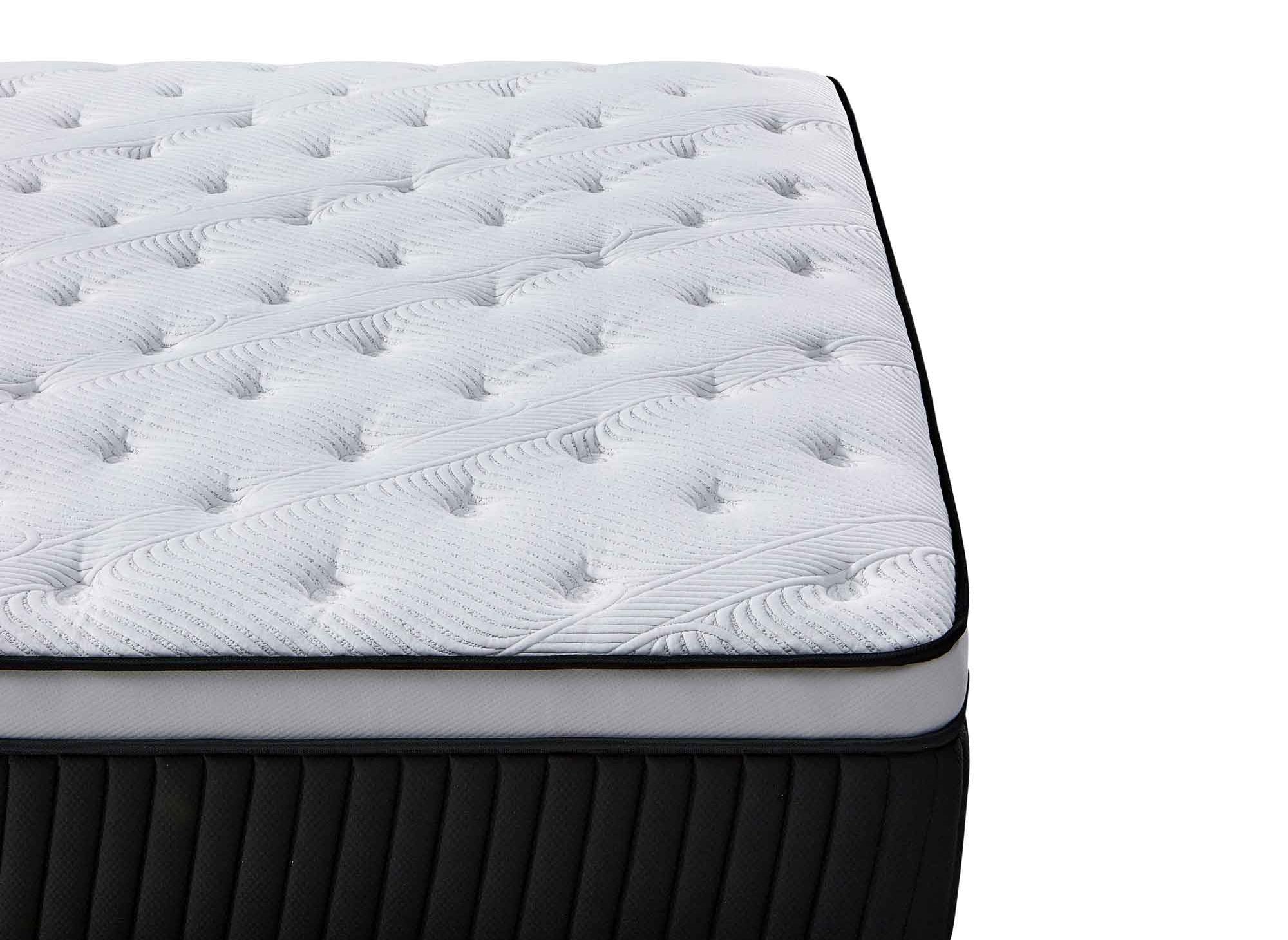 Matelas hybride mémoire de forme 180 x 200 cm épaisseur 37 cm - PILLOW