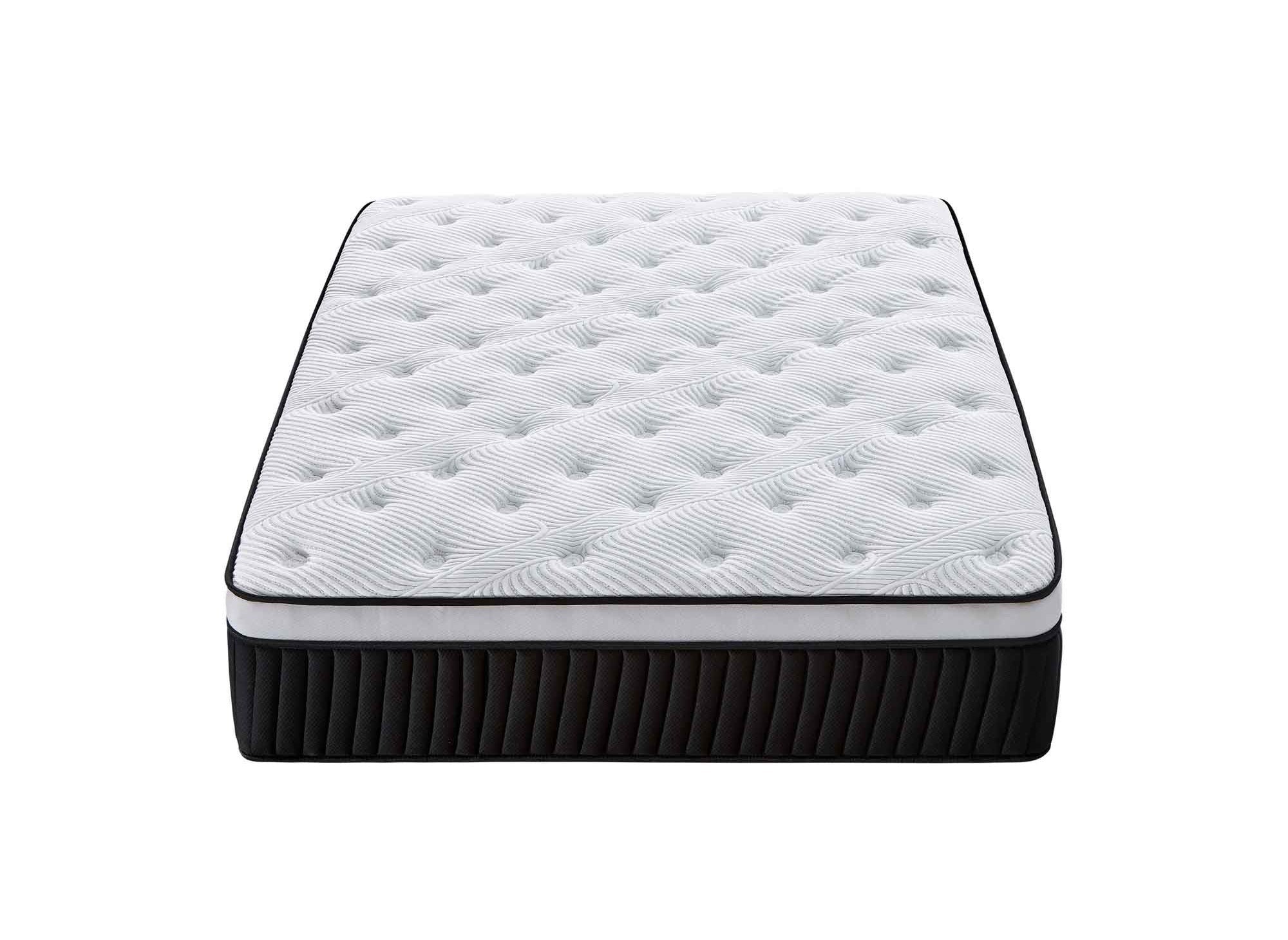 Matelas hybride mémoire de forme 180 x 200 cm épaisseur 37 cm - PILLOW