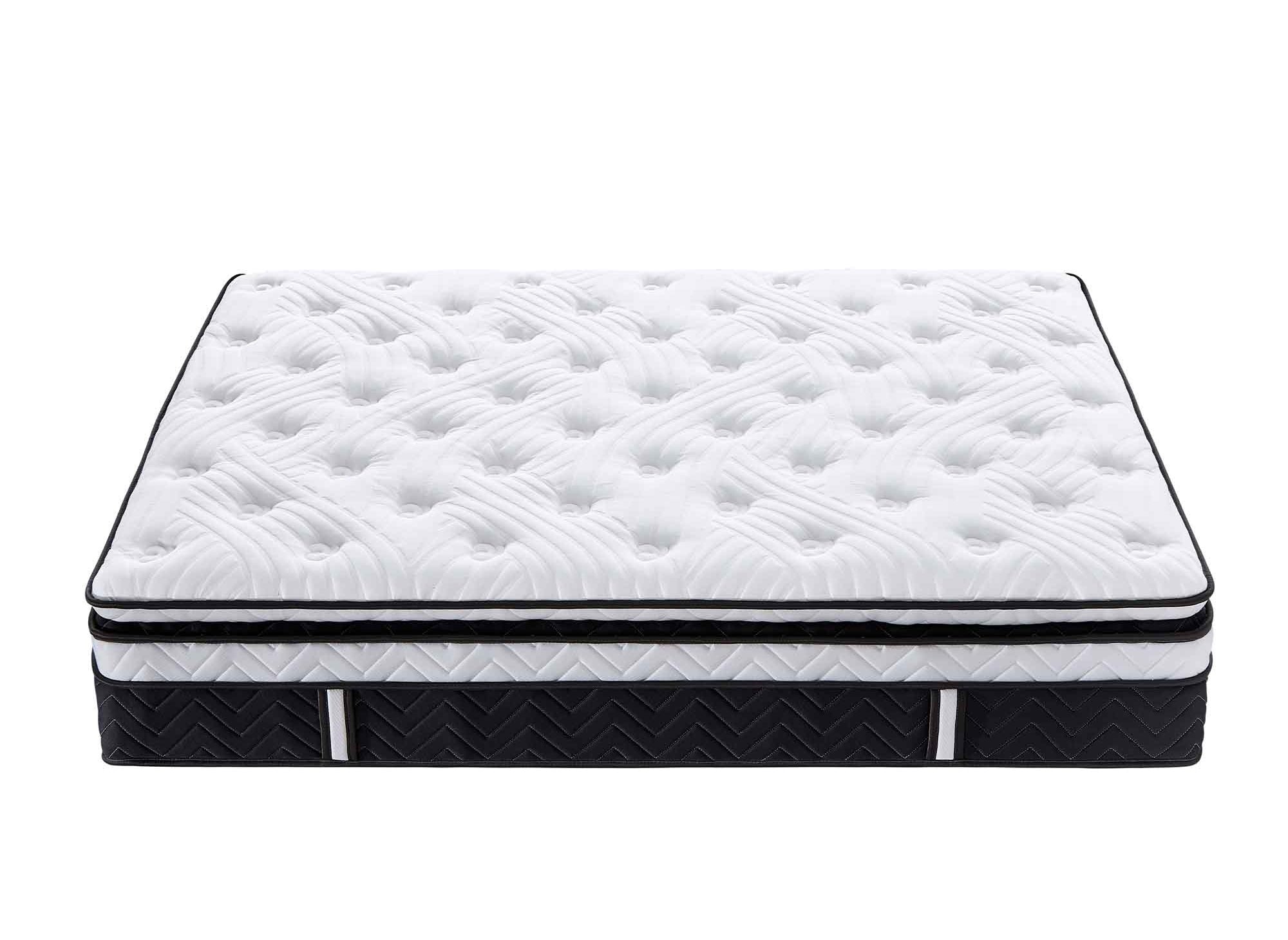 Matelas hybride mémoire de forme 160 x 200 cm épaisseur 35 cm - CLOUDY
