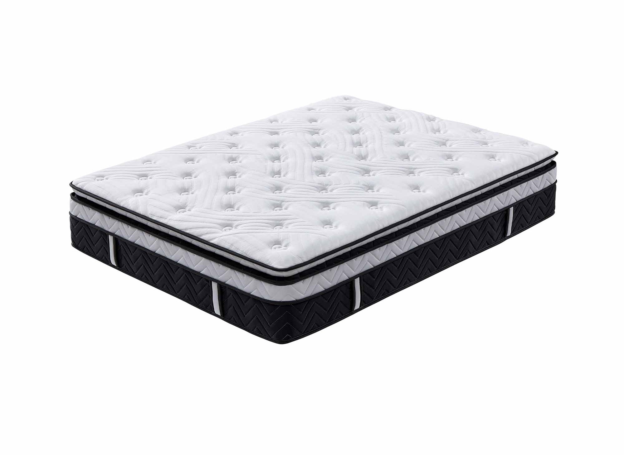 Matelas hybride mémoire de forme 160 x 200 cm épaisseur 35 cm - CLOUDY