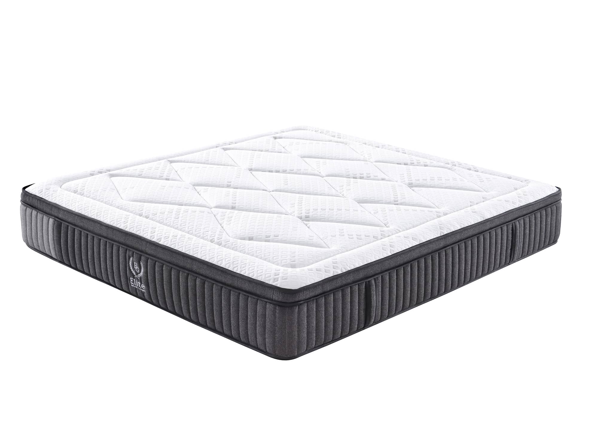 Matelas hybride ressorts ensachés 160 x 200 cm épaisseur 30 cm ASTRO