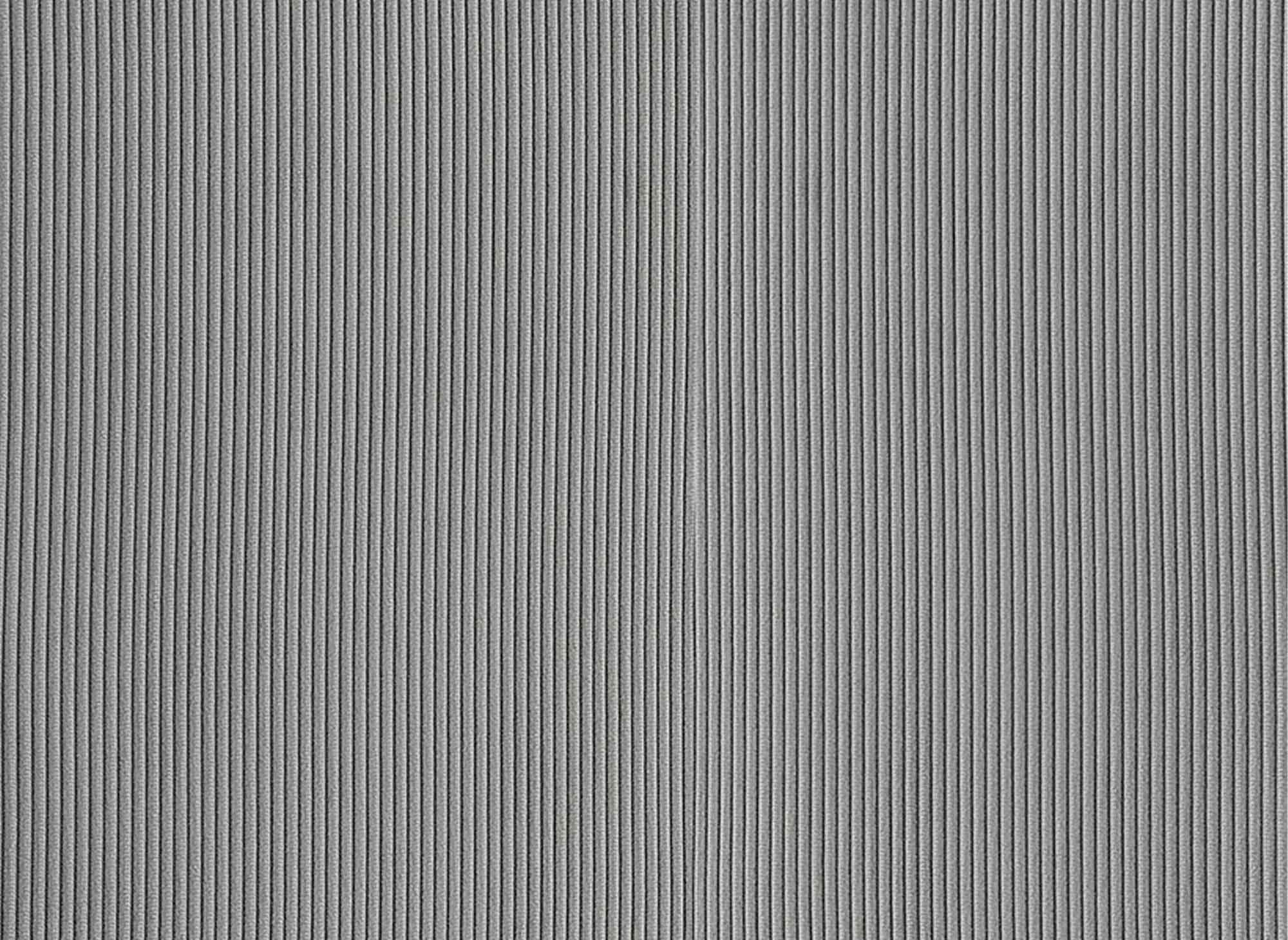 Canapé d'angle modulable en velours côtelé gris HARLEM