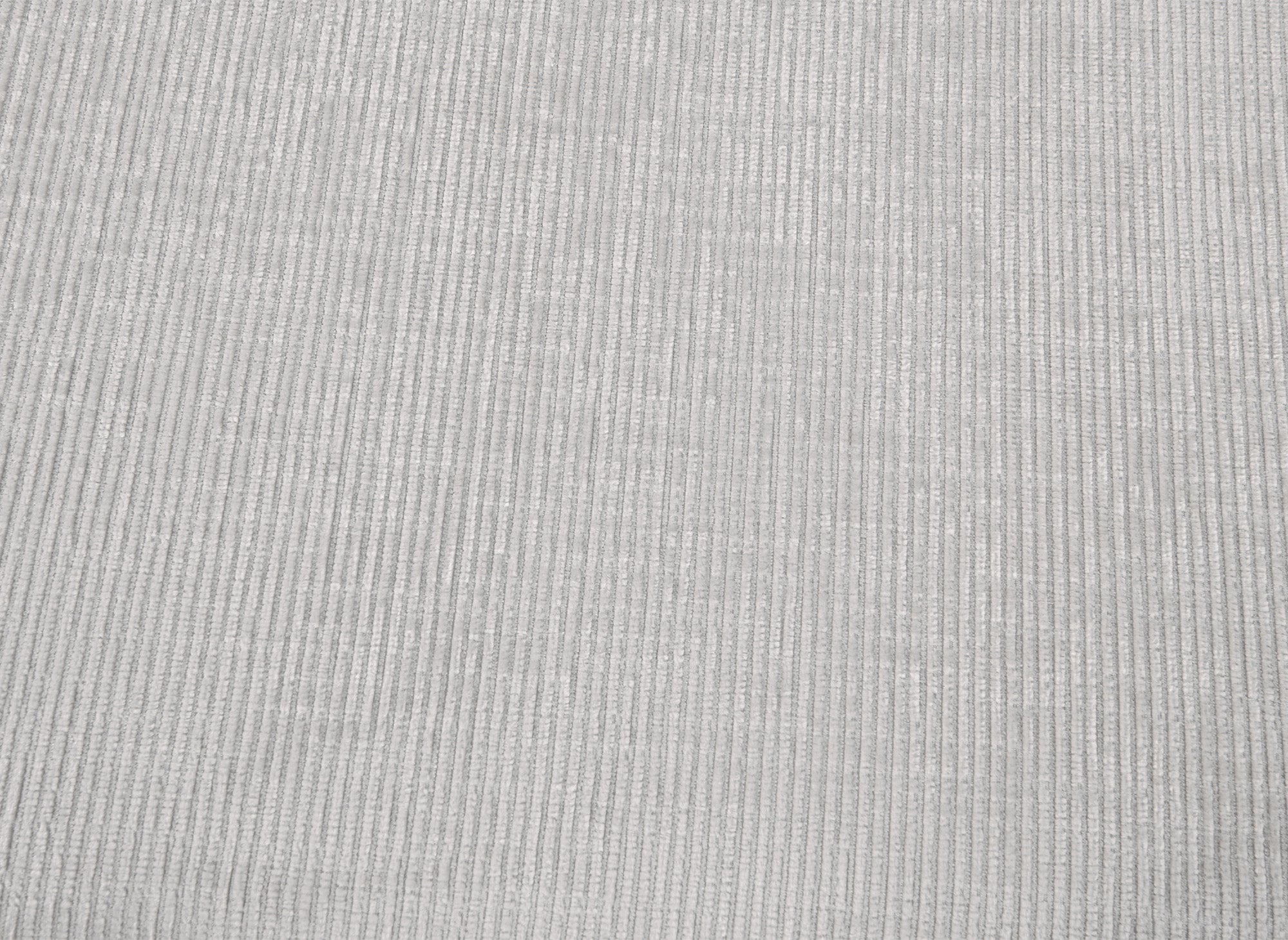 Canapé d'angle convertible avec coffre en velours chiné blanc écru LUFY - Angle droit