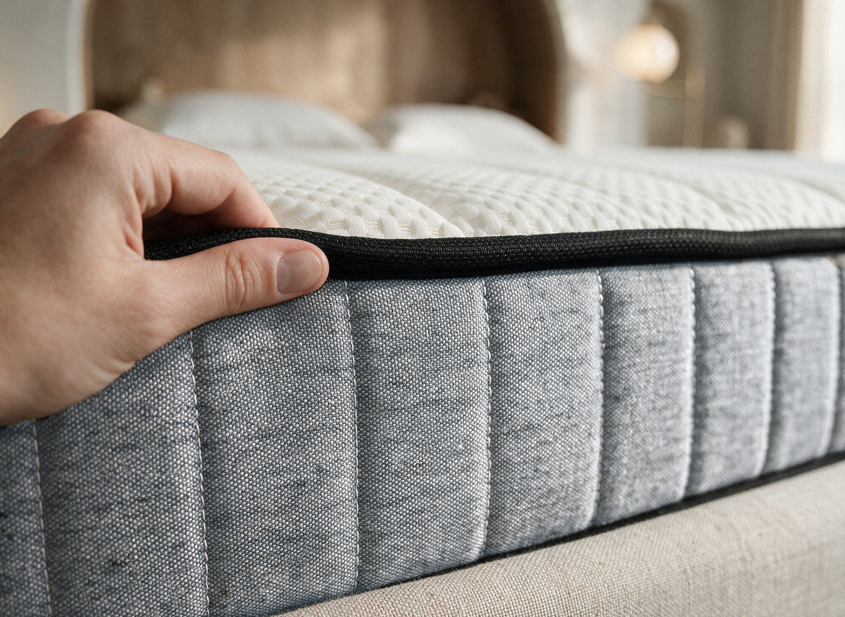 Matelas mousse ferme 90 x 190 cm épaisseur 20 cm AWAN