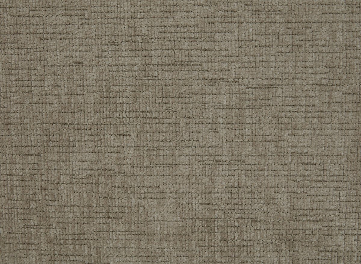 Canapé convertible express 3 places en velours texturé taupe CALEB - DécoInParis