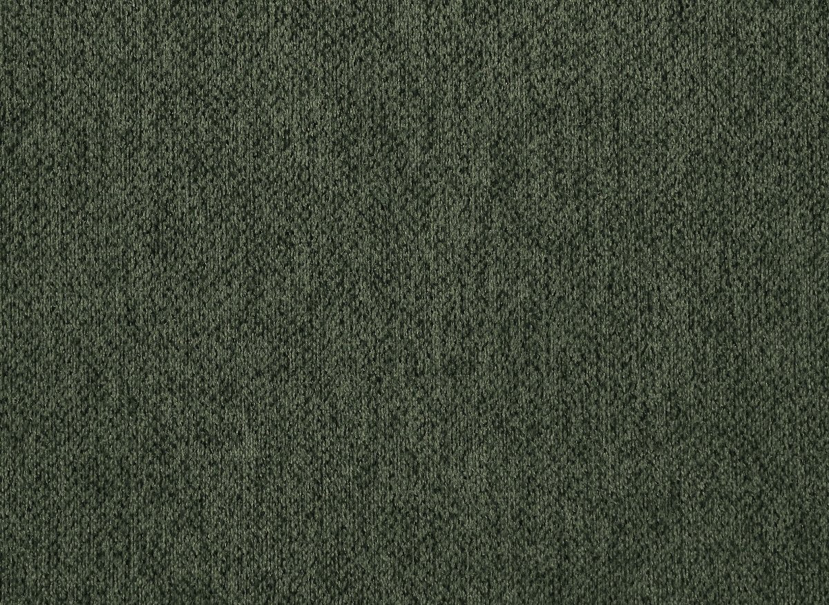 Canapé d'angle en tissu texturé vert olive CLARISSE - Angle droit - DécoInParis