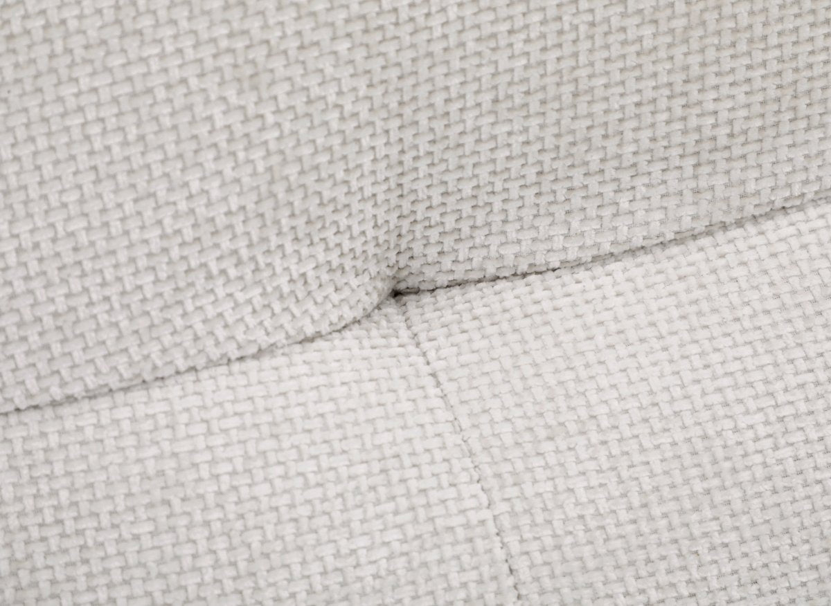 Canapé d'angle relax électrique en velours chiné beige PALMIRE - DécoInParis