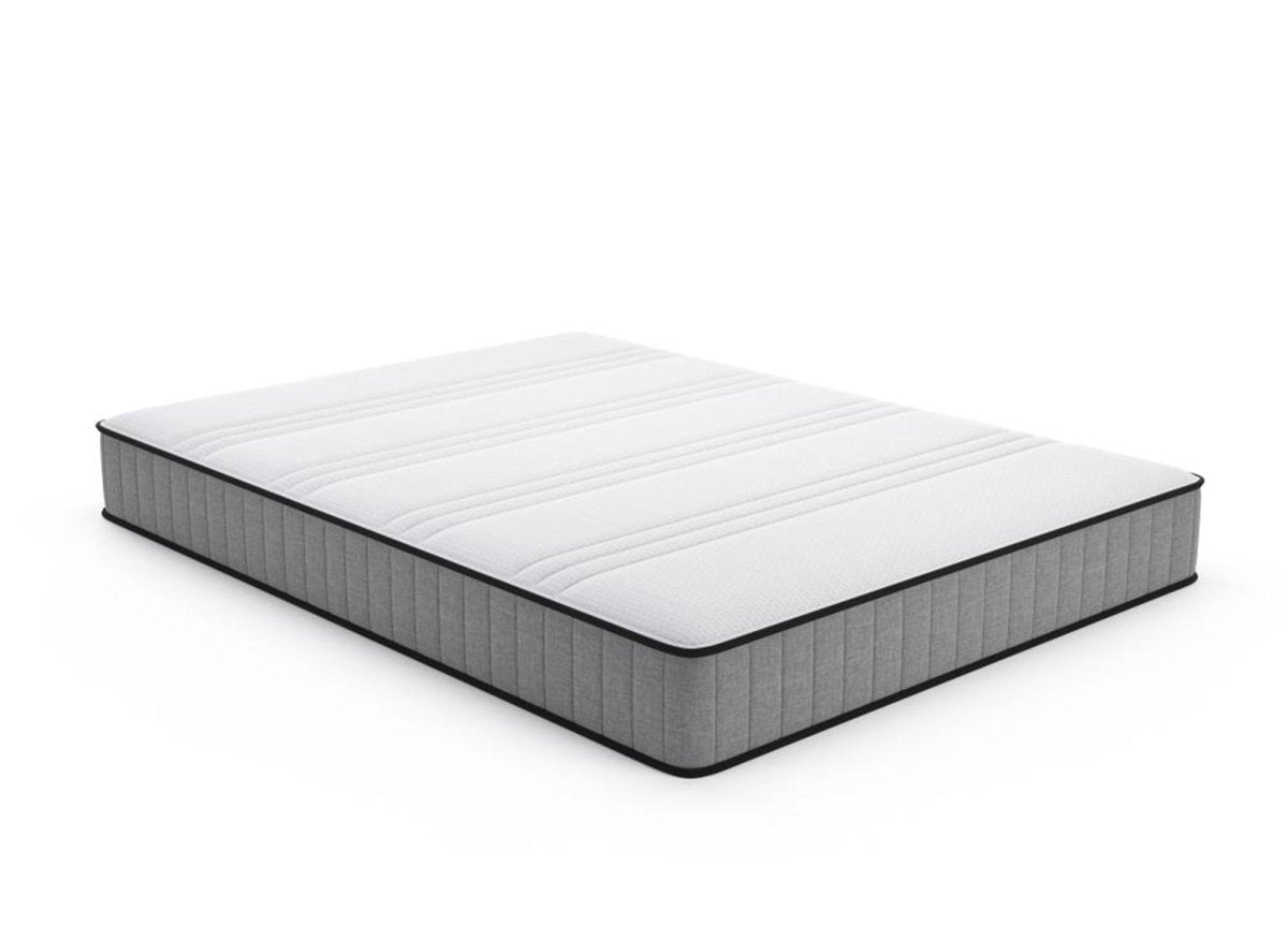 Ensemble 160x200 sommier tapissier + Matelas en mousse 20 cm - AWAN - DécoInParis