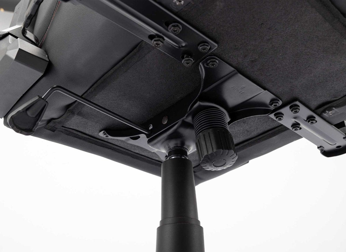 Fauteuil de bureau gaming en simili cuir noir et rouge EVALD - DécoInParis