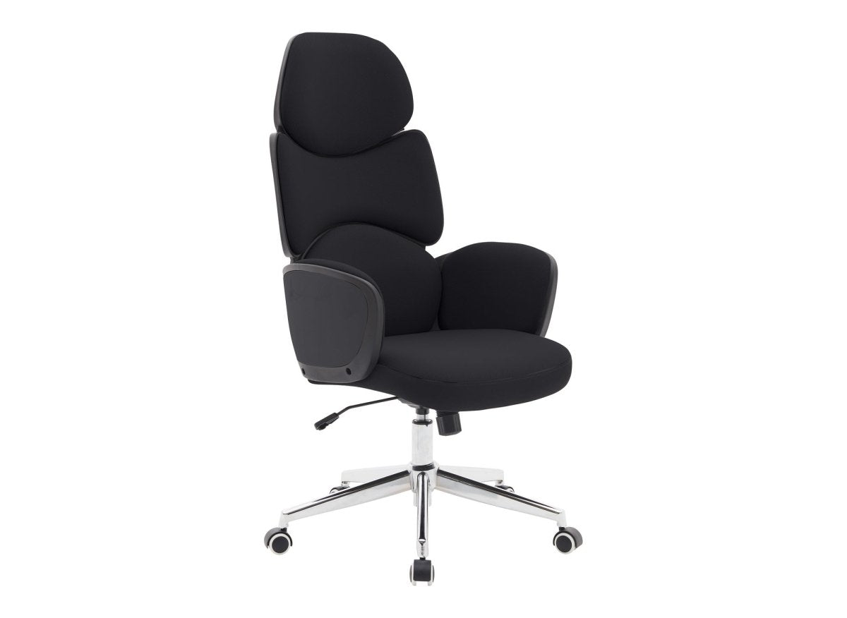 Fauteuil de bureau noir ALFA - DécoInParis