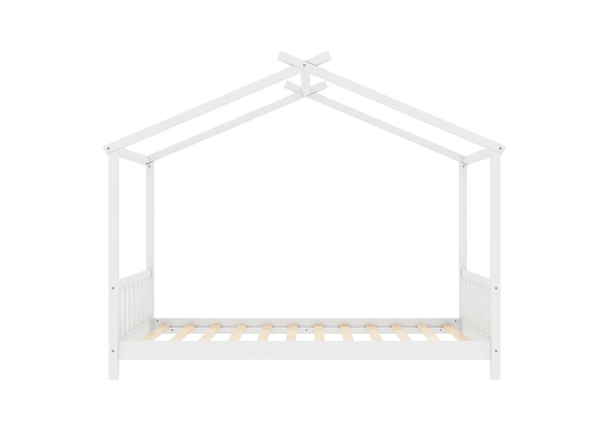 Lit cabane NIDOU au sol, couchage bas façon Montessori