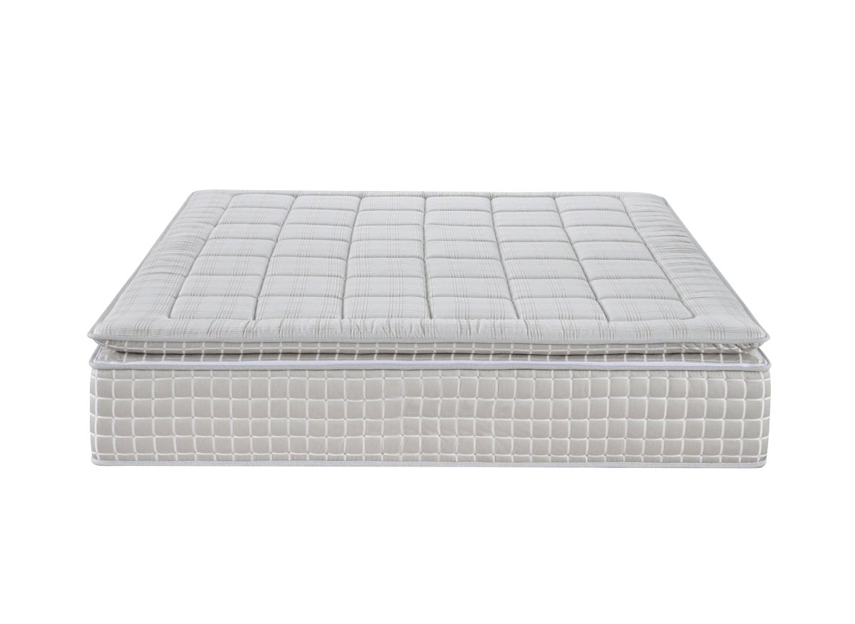 Matelas hybride ressorts ensachés 140 x 190 cm épaisseur 34 cm SIMON - DécoInParis