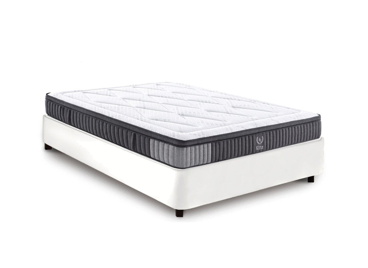 Matelas hybride ressorts ensachés 180 x 200 cm épaisseur 30 cm ASTRO - DécoInParis