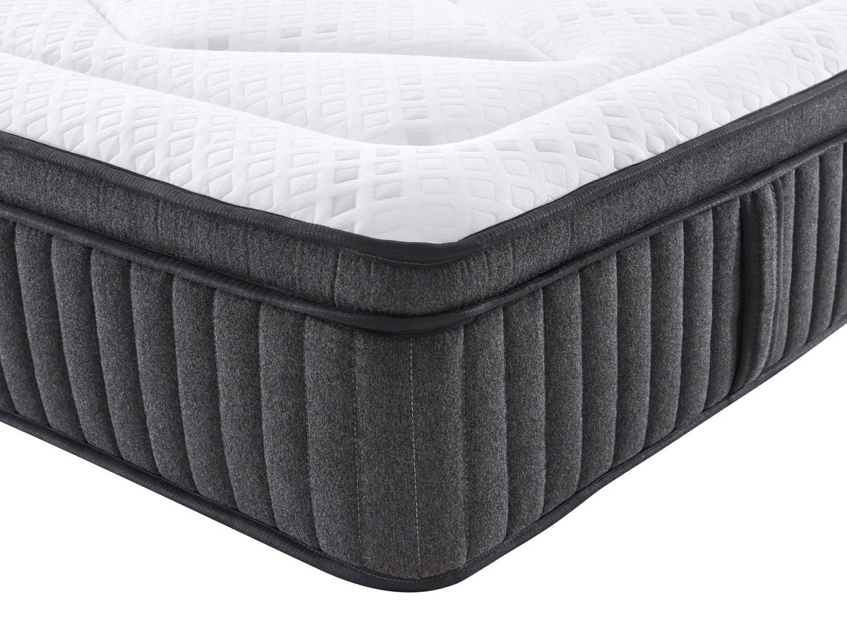 Matelas hybride ressorts ensachés 180 x 200 cm épaisseur 30 cm ASTRO - DécoInParis