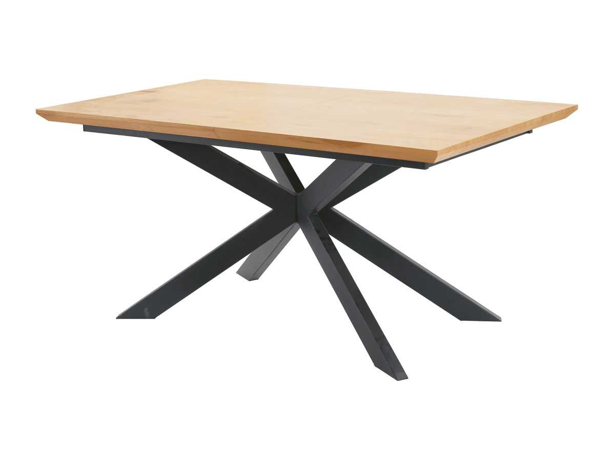 Table à manger extensible couleur bois 6 - 10 personnes ODINE - DécoInParis