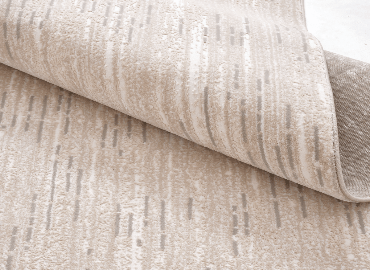 Tapis beige à motifs 160 x 230 cm SEYA - DécoInParis