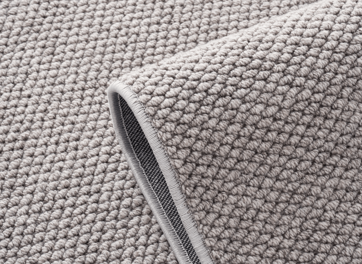 Tapis gris à motifs 200 x 290 cm RETAM - DécoInParis