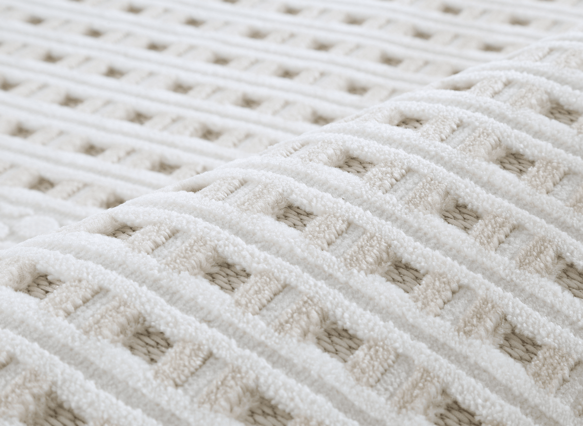 Tapis gris à motifs graphique 200 x 290 cm SIRMA - DécoInParis